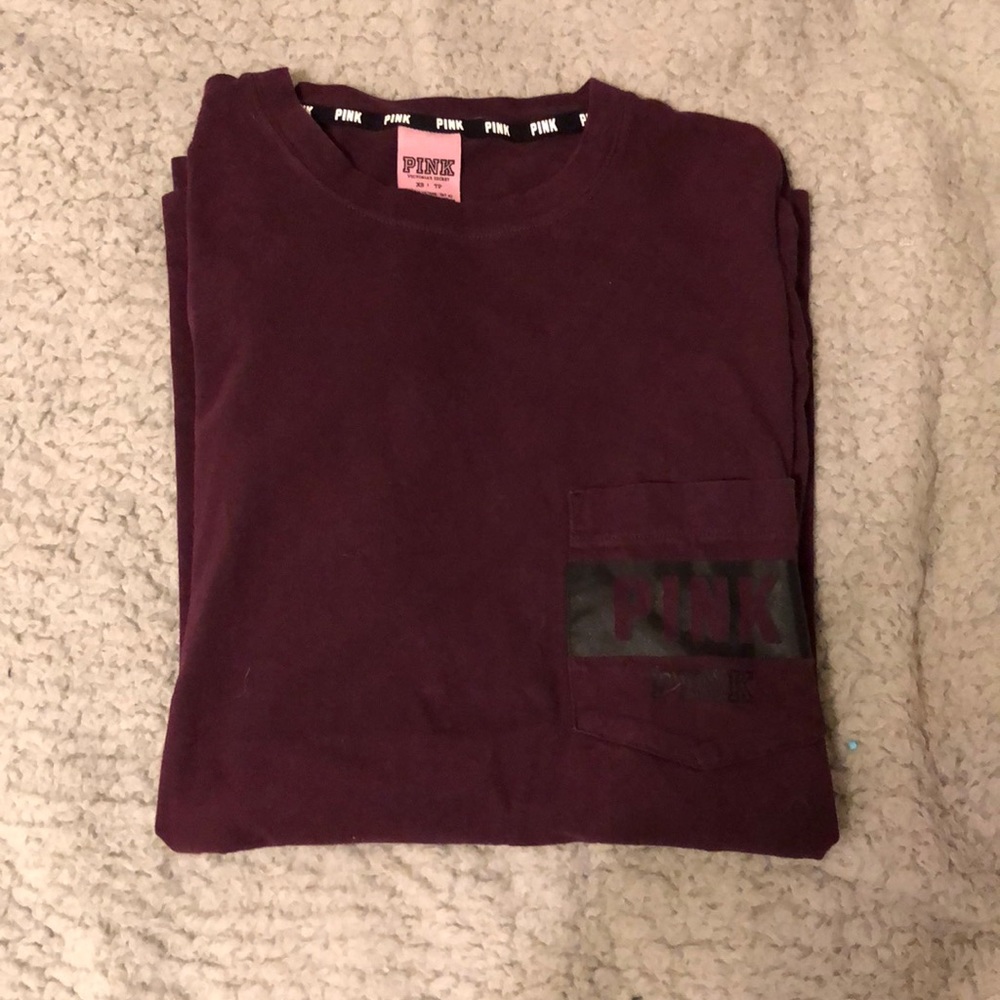 PINK long sleeve tee